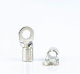 Aerzetix - C43921 - Los mit 10 nicht isolierten Flachsteckverbindern -  Stecker - 45 ° Winkel - 6,3 x 0,8 mm - M4 - Messing - Silber : :  Baumarkt